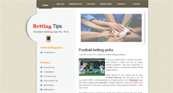 Desktop Screenshot of footballcapper.org